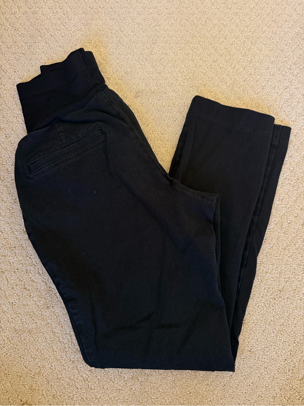 Maternity Black Stretch Jeans/Dress Pants